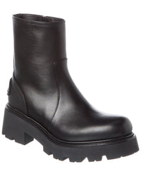 Celine Zipped Leather Boot