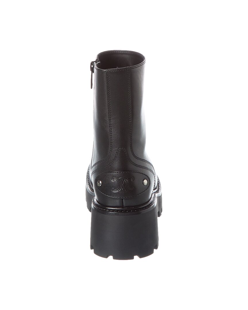 Celine Zipped Leather Boot