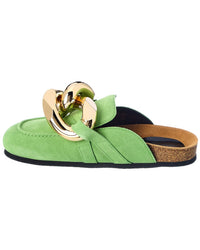 Jw Anderson Chain Suede Mule