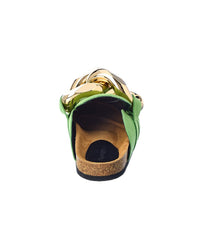 Jw Anderson Chain Suede Mule