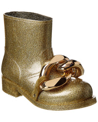 Jw Anderson Chain Rubber Boot Gold 35