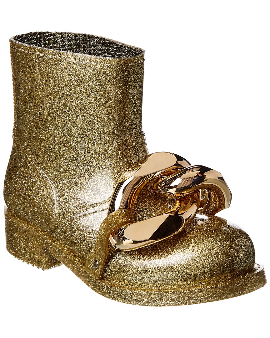 Jw Anderson Chain Rubber Boot Gold 35