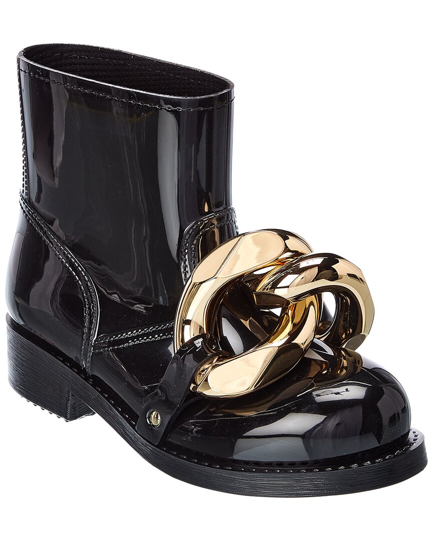 Jw Anderson Chain Rubber Boot Black 35