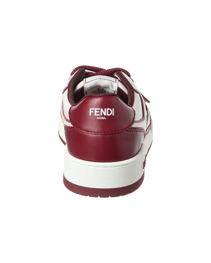 Fendi Match Leather Sneaker – Bluefly