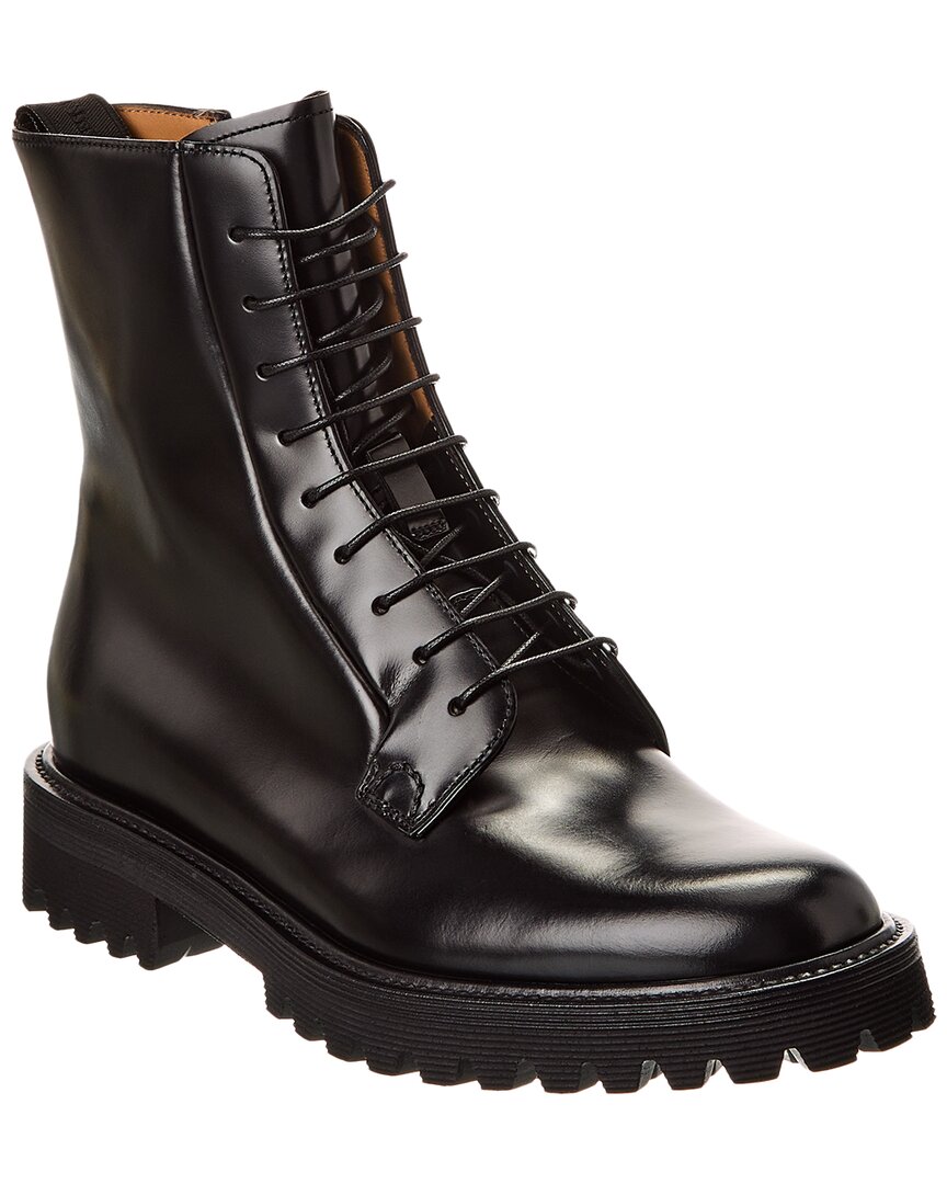 Church's Alexandra Leather Combat Boot Black