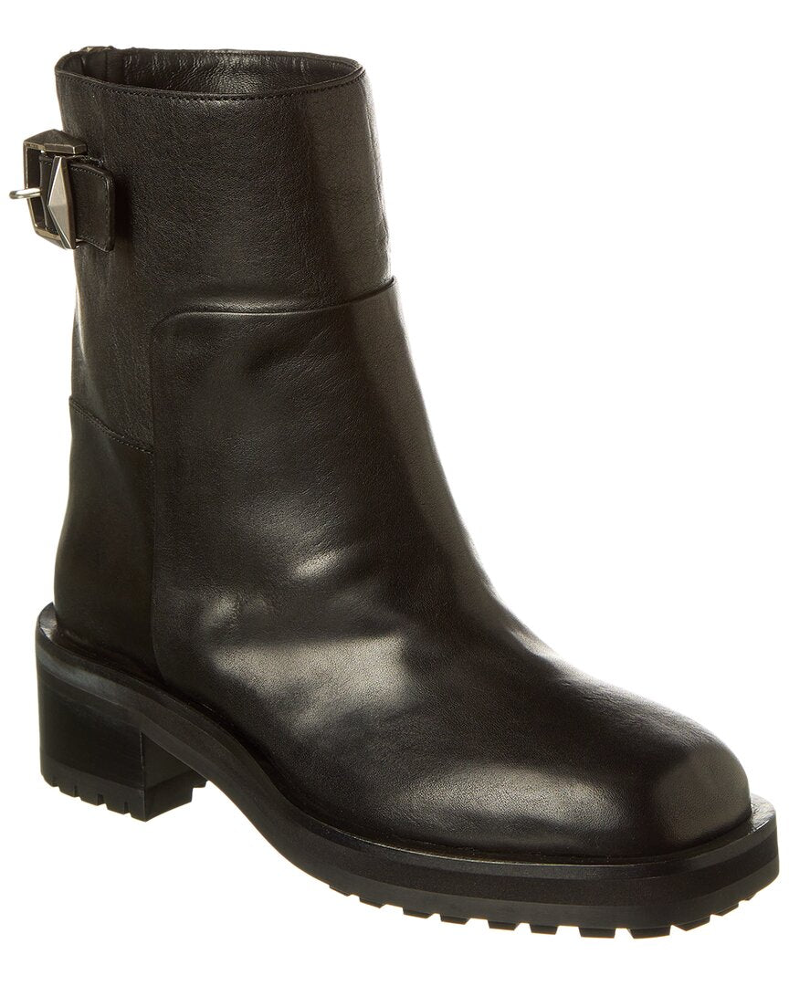Jimmy Choo Brooklyn Leather Boot Black