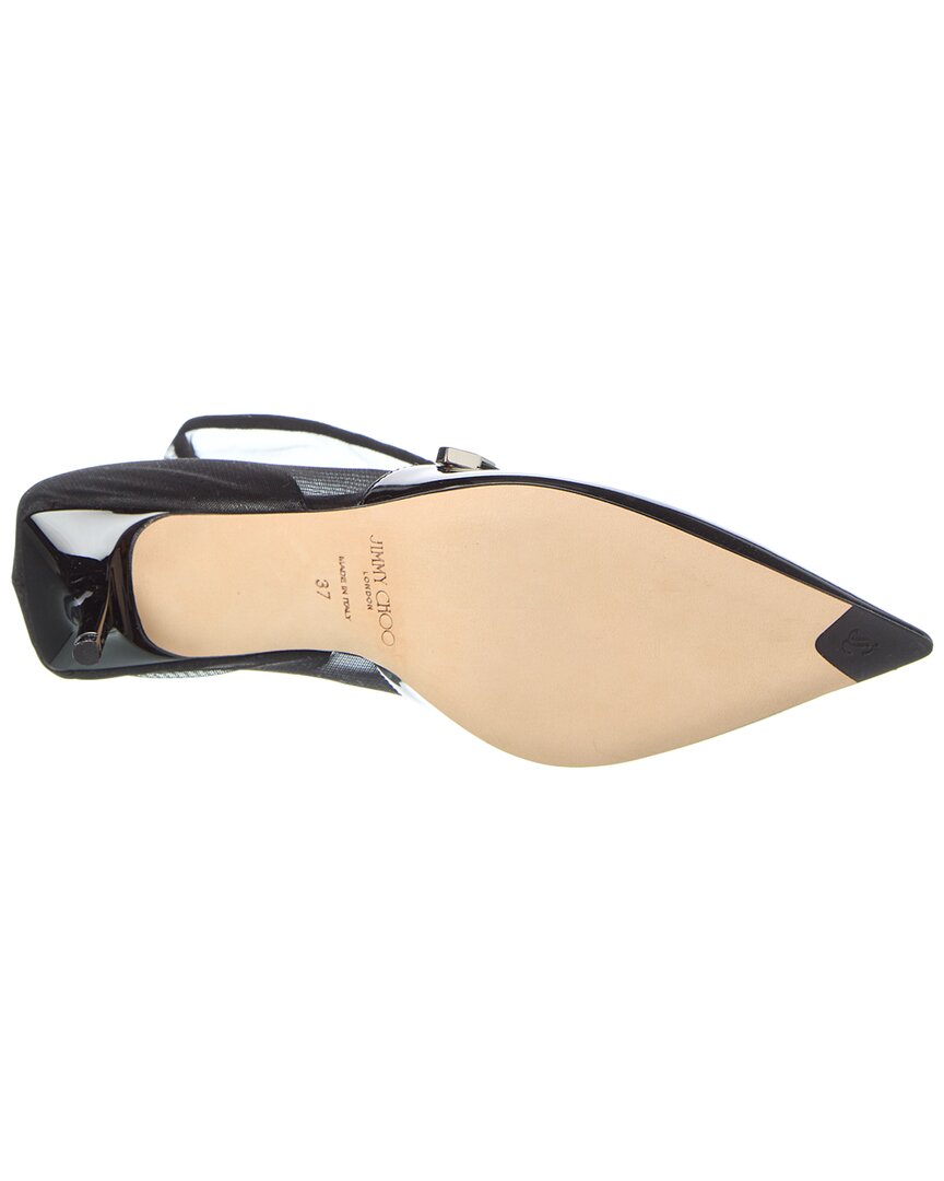 Jimmy Choo Carolyn Ab 60 Mesh & Leather Bootie – Bluefly