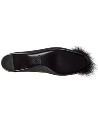 Saint Laurent Lido Satin Flat