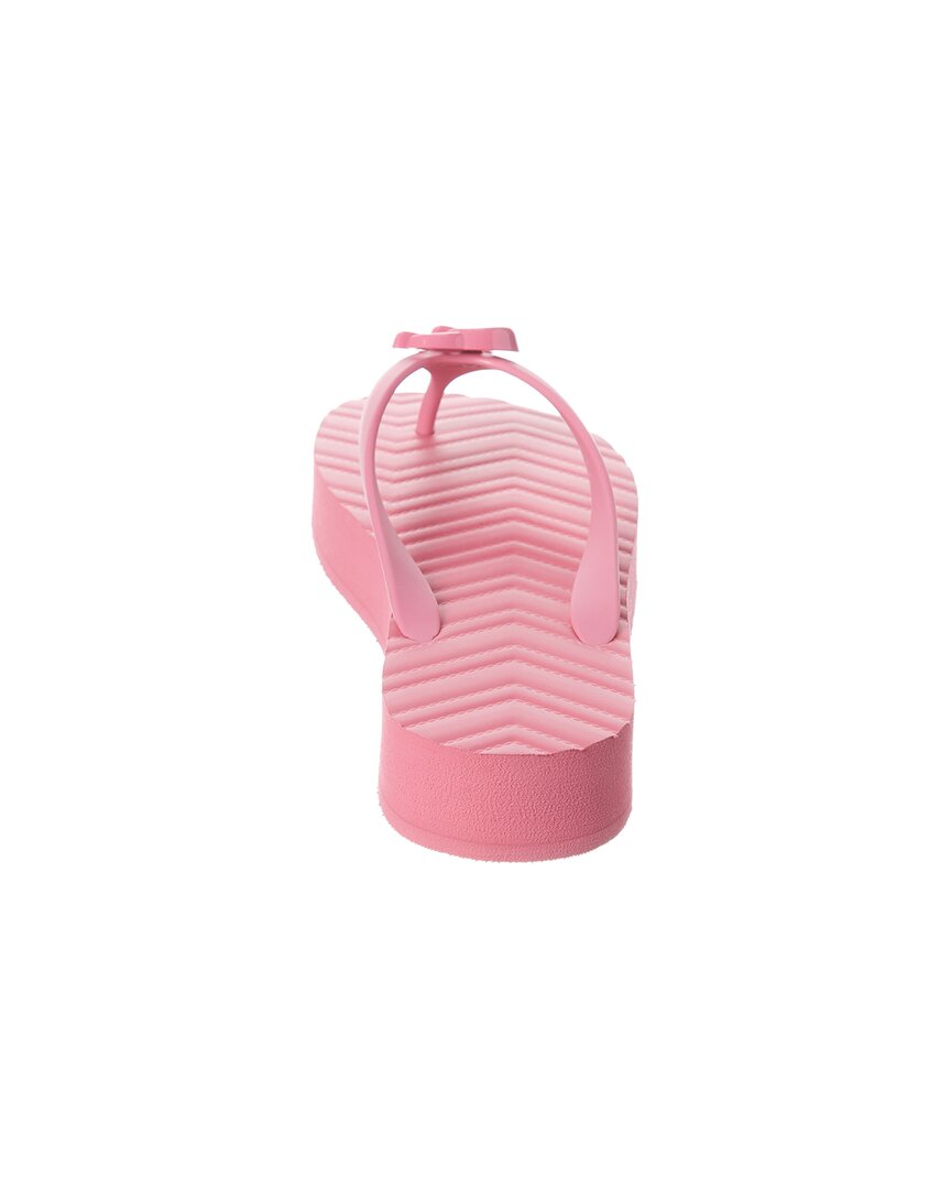 GUCCI ヘアリボン ピンク Hair clip with Interlocking G heart in pink resin | GUCCI® MX