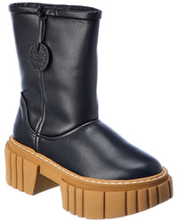 Stella Mccartney Emilie Teddy Platform Boot Black 35