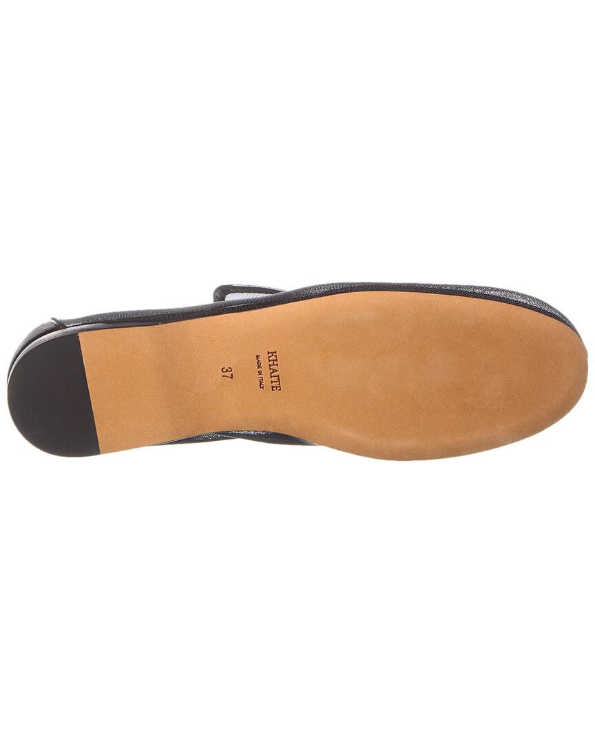 Khaite Mesh & Leather Loafer