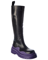 Bottega Veneta The Tire High Leather Boot