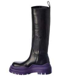 Bottega Veneta The Tire High Leather Boot