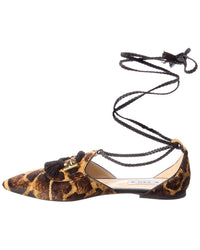 Tod's T-Ring Haircalf Flat