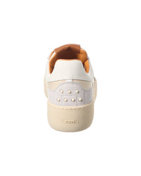 Tod’S Cassette Canvas & Leather Platform Sneaker