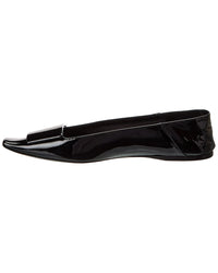 Saint Laurent Poppy Patent Ballerina Flat