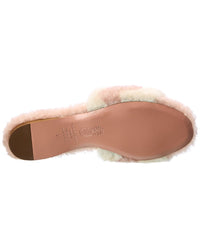 Aquazzura Nomade Shearling Sandal