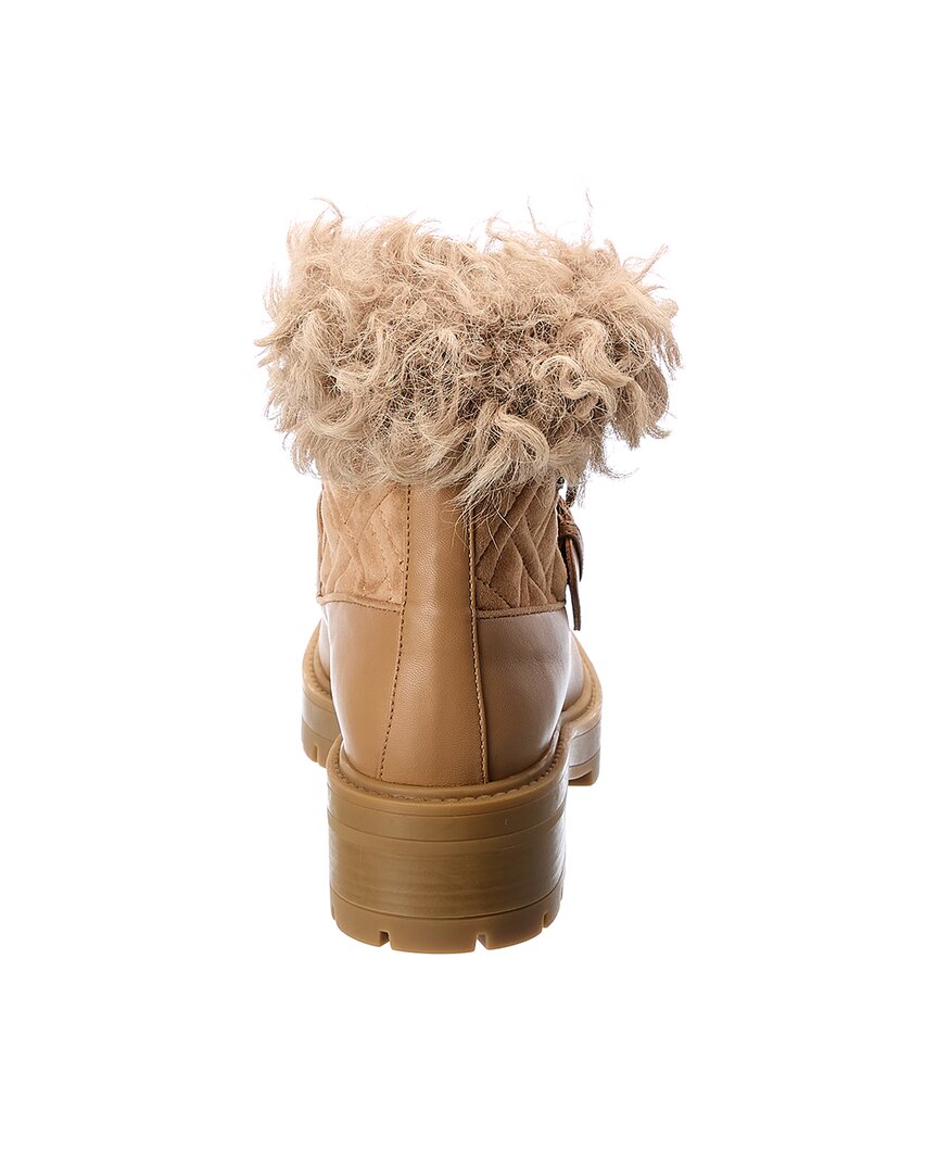 Aquazzura Ryan Leather & Suede Bootie