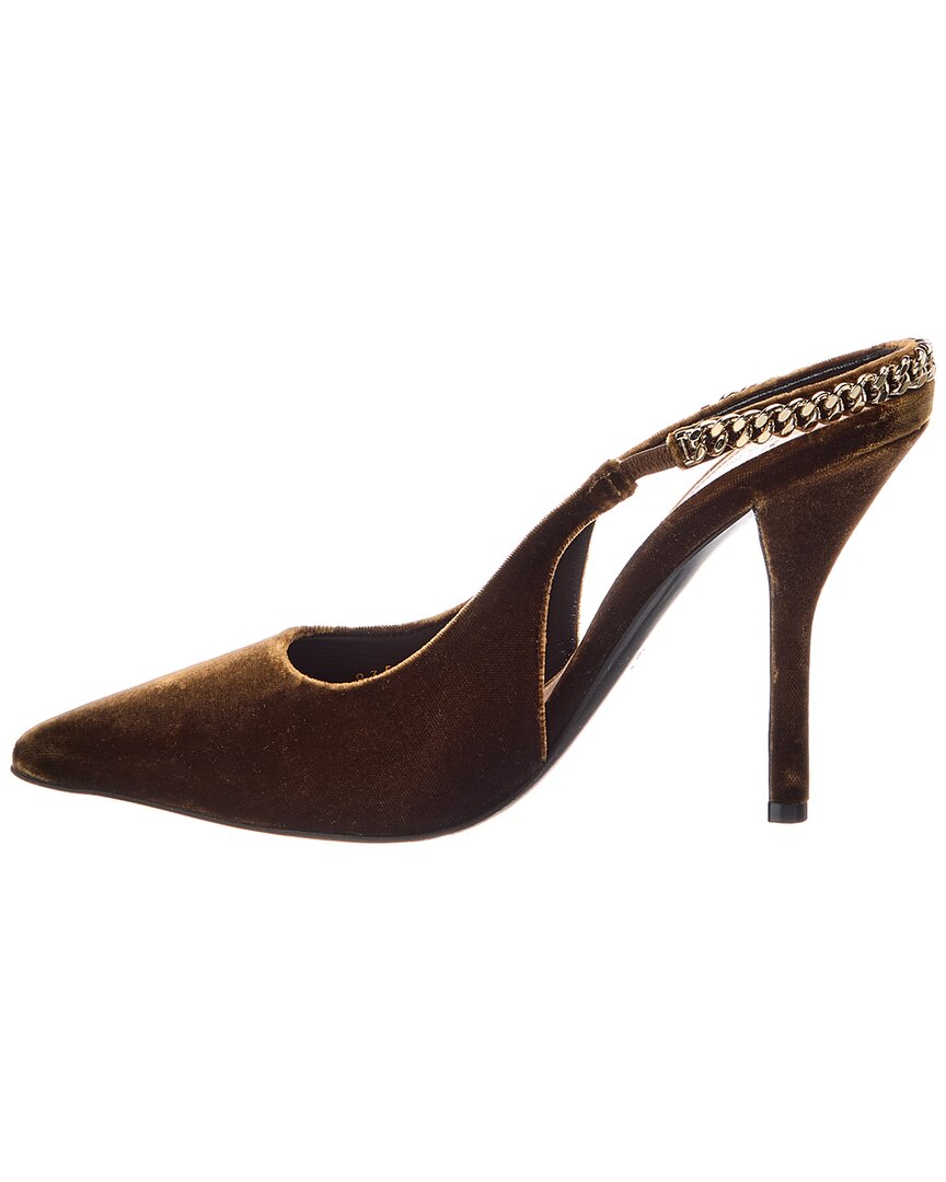 Gucci Gucci Signoria Velvet Slingback Pump