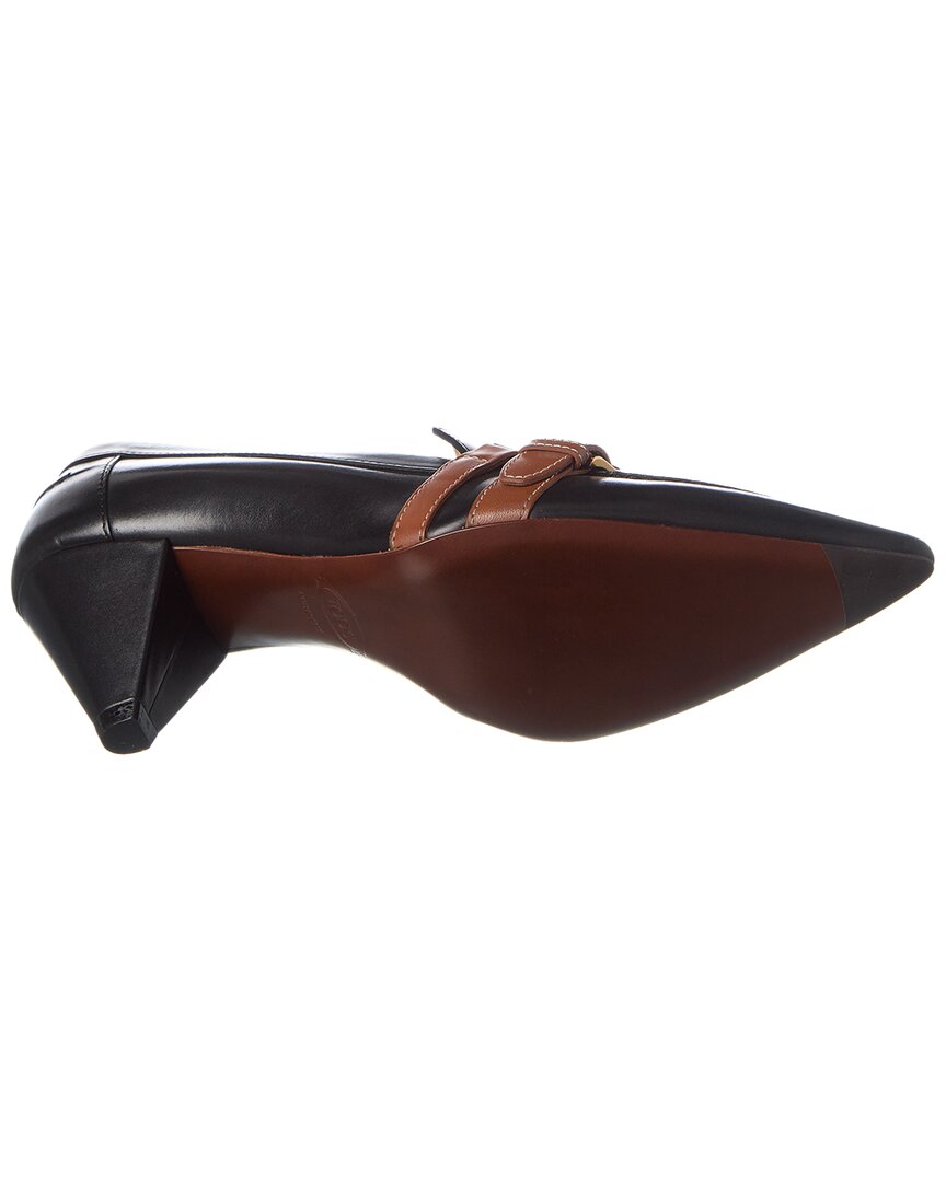Tod’S Logo Leather Pump
