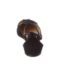Tod's Fringed Suede Flat