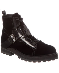 Tod’S Velvet & Leather Boot