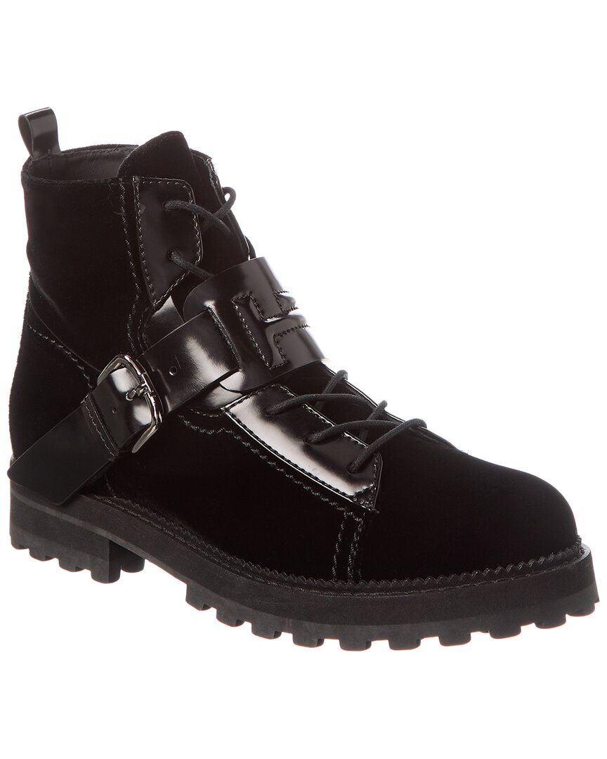 Tod’S Velvet & Leather Boot