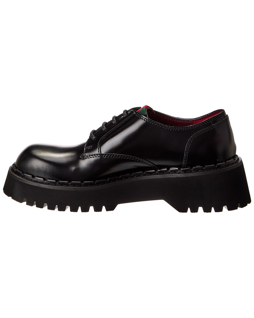 Gucci Gucci Web Leather Loafer