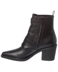 Gianvito Rossi Reem 60 Leather Bootie