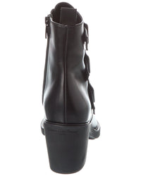 Gianvito Rossi Reem 60 Leather Bootie