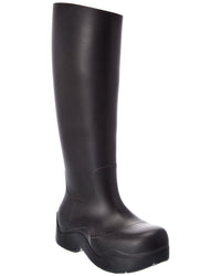 Bottega Veneta The Puddle High Rubber Boot 37 Black