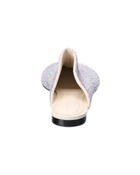 Bottega Veneta Bottega Veneta Sparkle Dot Sock Suede Slipper