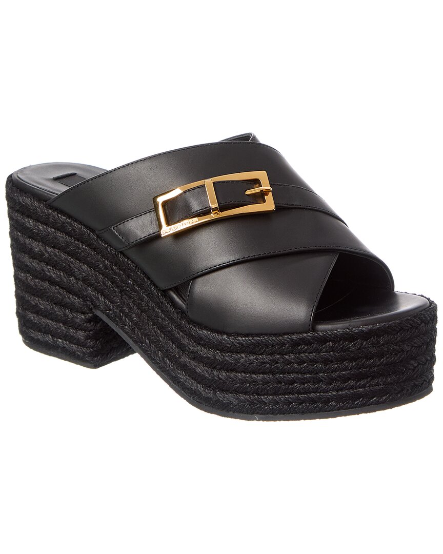 Sergio Rossi Leather Sandal
