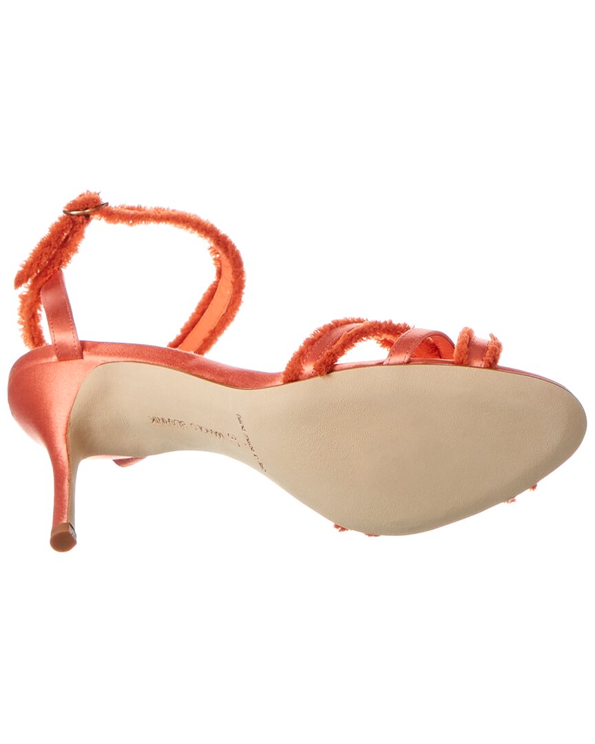 Manolo Blahnik Mokuya 90 Satin Sandal