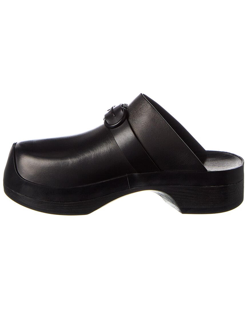 Ferragamo Nope D Leather Mule