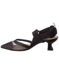 FENDI Fendi Colibri Mesh Slingback Pump