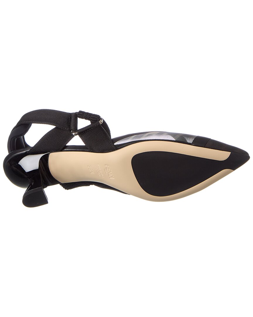 FENDI Fendi Colibri Mesh Slingback Pump