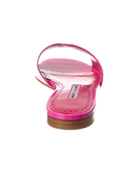 Manolo Blahnik Houramu Patent Sandal
