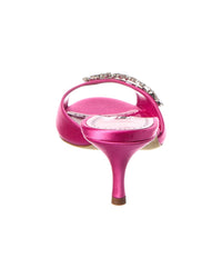 Manolo Blahnik Lumada 50 Satin Mule