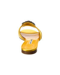 Manolo Blahnik Martamod Satin Sandal