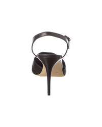 Manolo Blahnik Aristida 90 Suede & Leather Pump