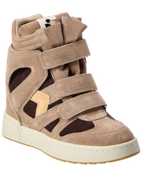 Isabel Marant Isabel Marant Im3 Suede Wedge Sneaker