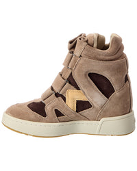 Isabel Marant Isabel Marant Im3 Suede Wedge Sneaker