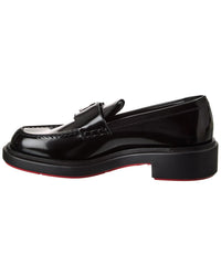 Christian Louboutin Urban Moc Lock Leather Loafer