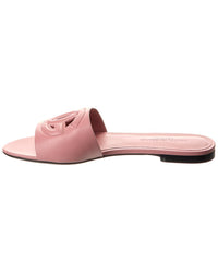 Dolce & Gabbana Dolce & Gabbana Dg Logo Leather Sandal