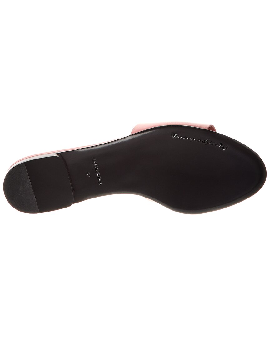 Dolce & Gabbana Dolce & Gabbana Dg Logo Leather Sandal