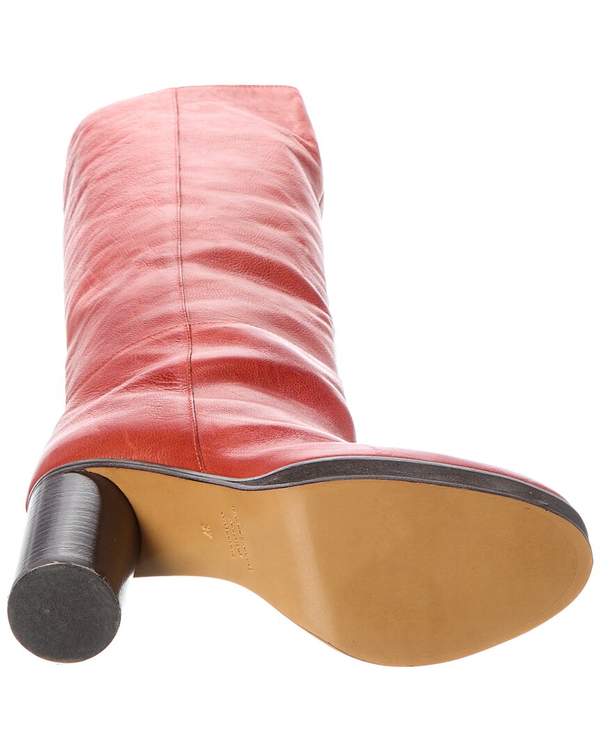 Isabel Marant Leather Over-The-Knee Boot