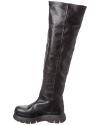 Isabel Marant Isabel Marant Lurna Leather Over-The-Knee Boot