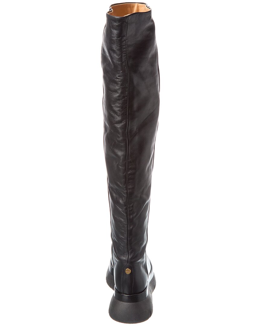 Isabel Marant Isabel Marant Lurna Leather Over-The-Knee Boot