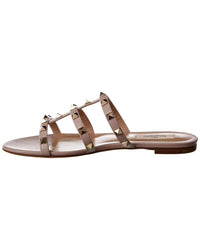 Valentino Rockstud Caged Leather Sandal